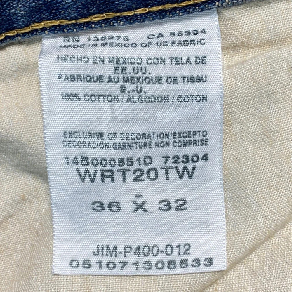 Wrangler Retro Mens Bootcut Jeans Medium Wash Blue Denim 36x32